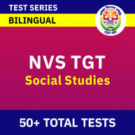 NVS TGT Social Studies 2022 | Complete Bilingual Online Test Series by Adda247